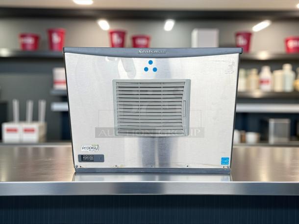 Scotsman C0530SA-1 Prodigy Plus ice machine, 30" air-cooled, 500lb capacity, stainless steel, fully tested, excellent condition.