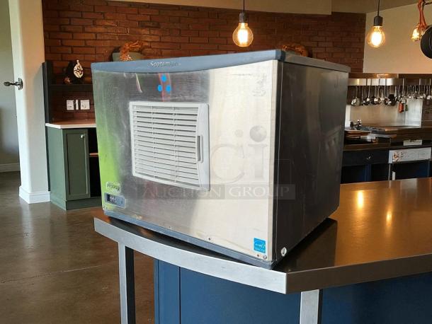 Scotsman C0530SA-1 Prodigy Plus ice machine, air-cooled, 500lb capacity, 30", fully tested, stainless steel exterior.