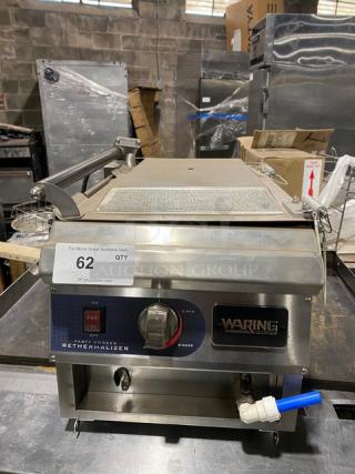 Waring Commercial Stainless Steel Electric Powered Countertop Pasta Cooker/Rethermalizer! Model: WPC100 SN: 4921! 208/240V! On Legs! - Item #1205292