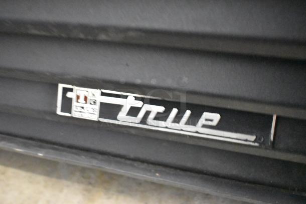 True GEM-26 single door cooler nameplate. Model details include brand logo and specifications. 115 Volts, 1 Phase.
