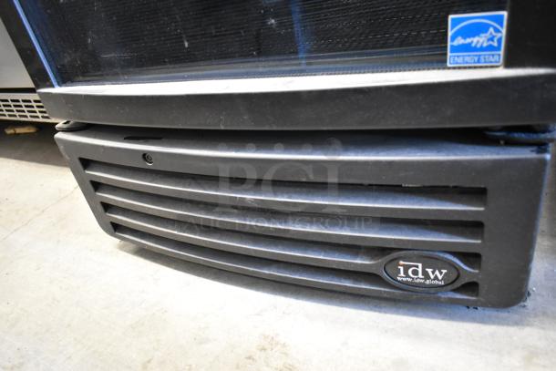 IDW GCG-10-F334B metal cooler base with Energy Star label. Features black louvered front and IDW branding.