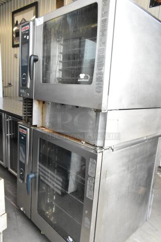 2 Rational SelfCookingCenter 5Senses Stainless Steel Commercial  iCombiPro Electric Powered Convection Ovens. 208/240 Volts, 1/3 Phase. 2 Times Your Bid! - Item #1205365
