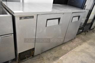 2016 True TBB-3-S Stainless Steel Commercial 2 Door Back Bar Cooler. 115 Volts, 1 Phase. - Item #1205377