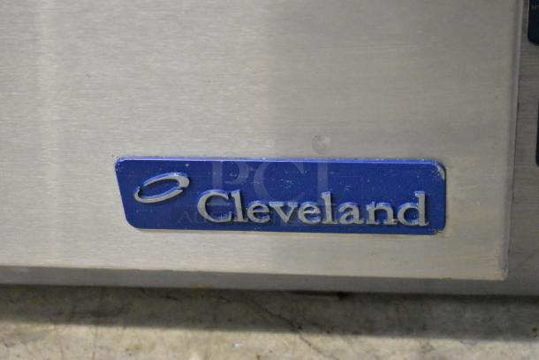 Cleveland 21CGA5 SteamCraft stainless steel steam cabinet, 70,000 BTU, commercial-grade, natural gas powered, single deck.