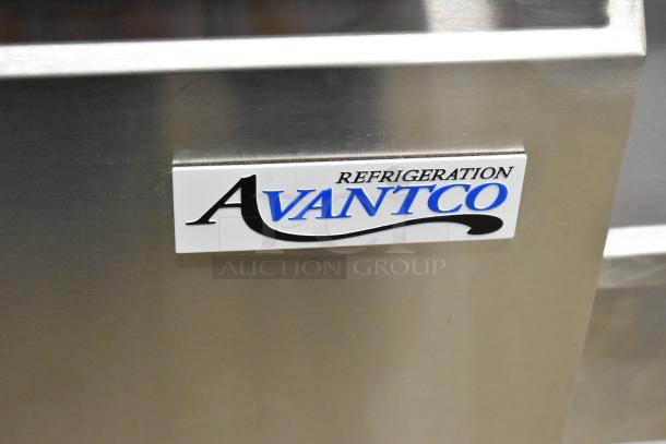 Brand new Avantco 178SSUC36FHC 36" stainless steel 2-door undercounter freezer, scratch and dent condition, 115V.