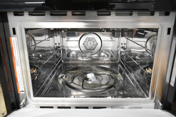 KoolMore KM-CWO24-SS convection oven with microwave, stainless steel interior, 24-inch, brand new with glass damage. 120V, 1 phase.