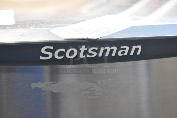 BRAND NEW SCRATCH AND DENT! 2024 Scotsman HID312A-1A stainless steel ice maker and water dispenser, 12 lb. bin.