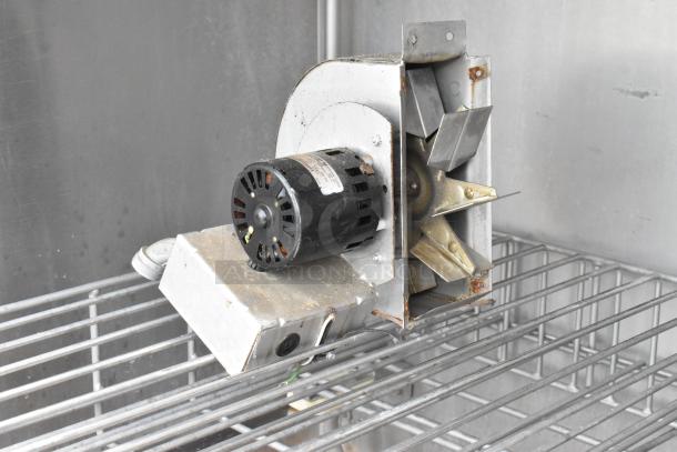 Douglas SD-20-E-480/3 pot and pan washer, stainless steel construction, front load, 480V, 3 phase, visible internal components.