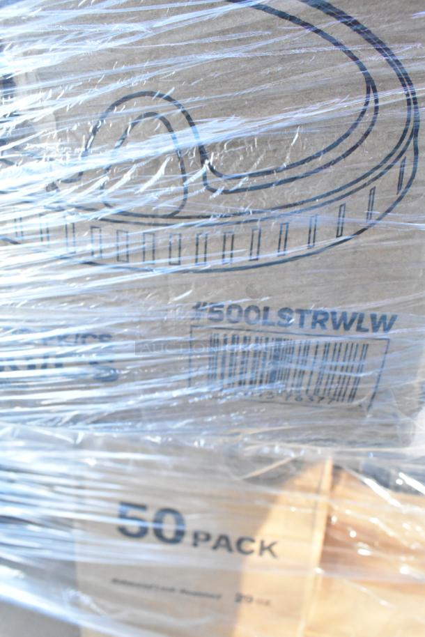 30 brand new scratch and dent items, including 50-pack cold cups. Packaging shows markings and wrapped in plastic.