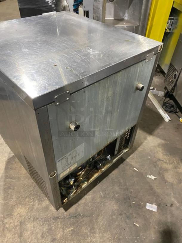 Turbo Air MUF-28 commercial stainless steel undercounter worktop freezer, 115V, on casters, used condition.