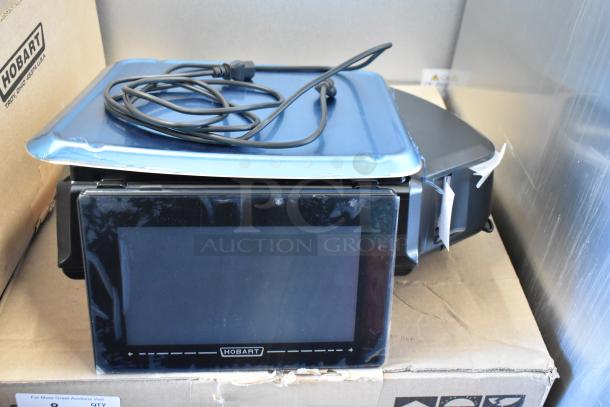 BRAND NEW Hobart HTi Metal Commercial Portioning Scale, countertop, slight scratches, 120/208-240V, 1 Phase, includes power cord.