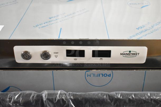 BRAND NEW SCRATCH AND DENT! Mainstreet 541HTUC30 stainless steel undercounter dishwasher. High-temp, 208/240V, 1 phase.