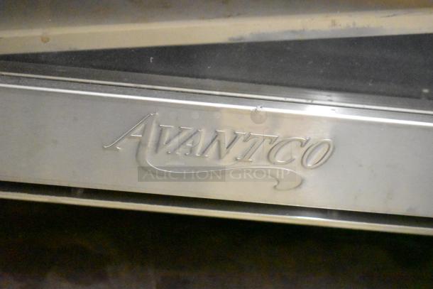 Avantco 177DPO18S stainless steel countertop pizza/bakery oven, brand new scratch and dent, with cooking stone, 120V, 1 phase.