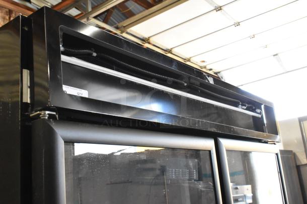 Brand new 2024 Mainstreet 829GMC49B 2-door reach-in cooler, metal exterior, poly coated racks, 115V, 1-phase.