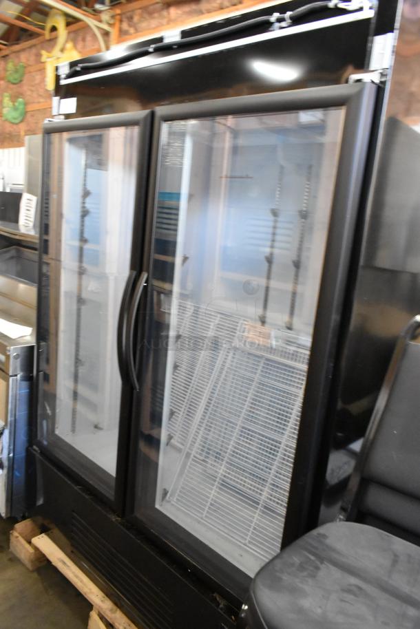 2024 Mainstreet 829GMC49B metal cooler, 2-door, with poly-coated racks. Scratch and dent condition. 115V, 1-phase.