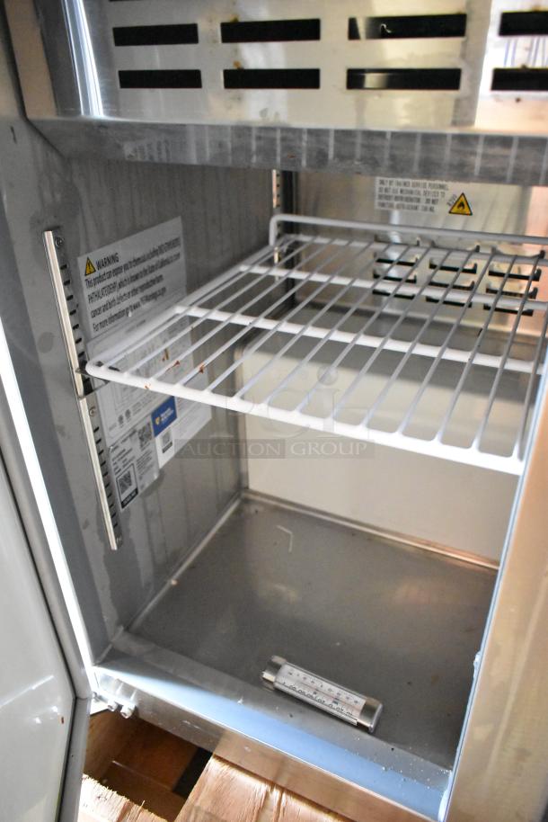 Brand new Avantco 2023 Sandwich Salad Prep Table, model 178APT36MHC. Scratch and dent. 115V, 1 phase, bain marie mega top.