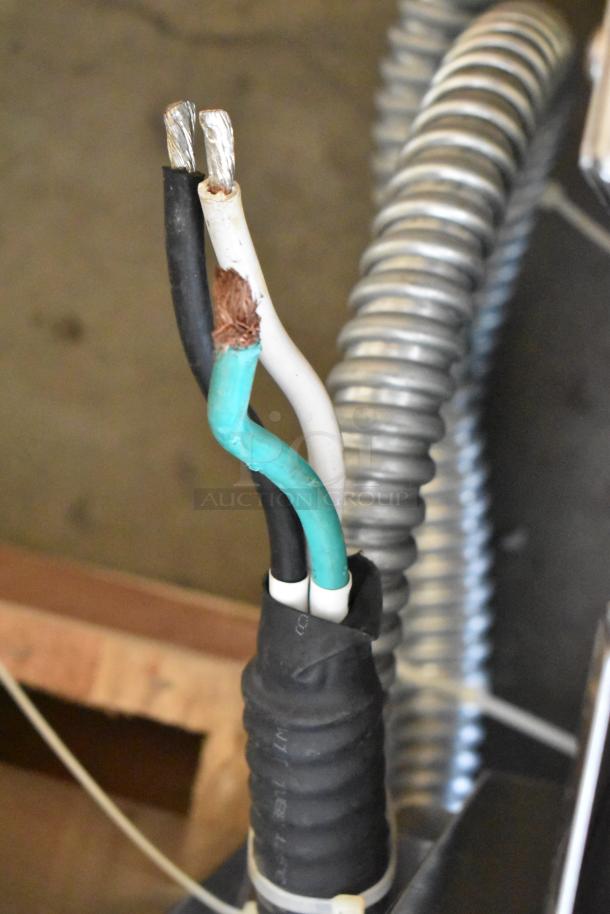 Electrical wiring for Cooking Performance Group CPG 351ICOEB conveyor pizza oven, missing belt; 208V, 1 phase.