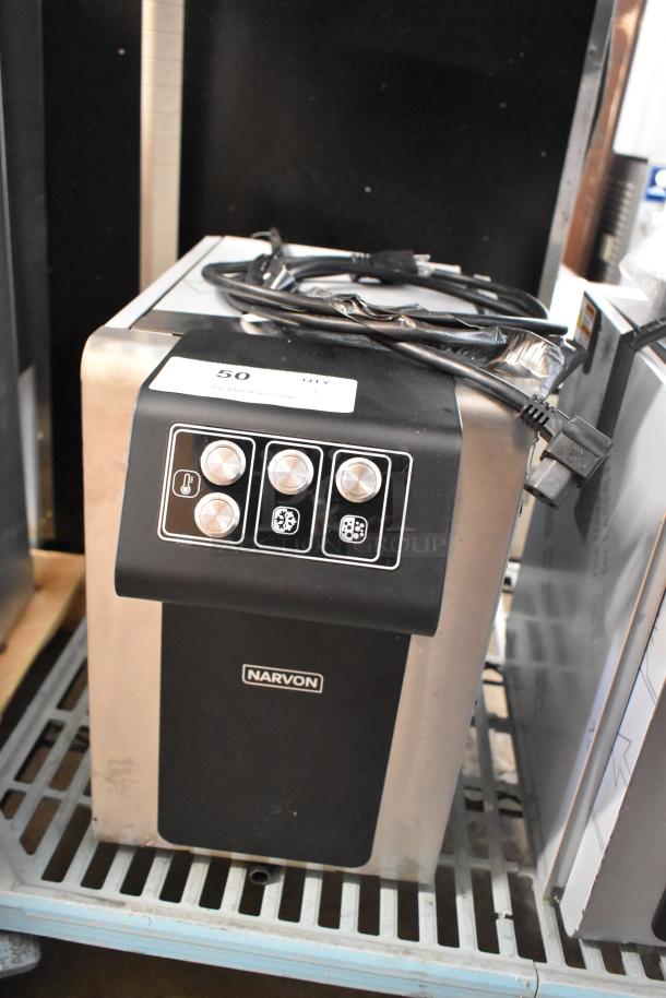 Brand new 2024 Narvon 23BCWD8HT countertop water dispenser, offers hot, chilled, ambient, sparkling water. 115V, 1 phase.