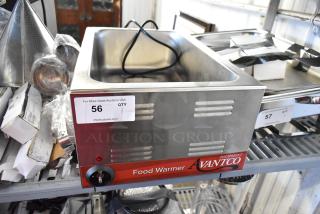Brand new Avantco 177W50 stainless steel electric food warmer. Full size, 120V, countertop model. Slight scratches.