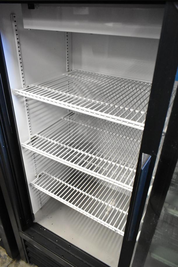 2025 True GDM-41SL-54-HC-LD 2-door cooler merchandiser, metal, with poly-coated racks, 115V, 1 phase.