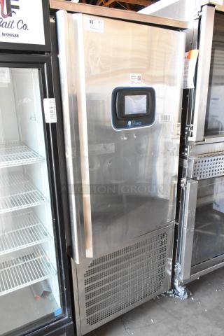 2020 Desmon GBF-15+ETL stainless steel commercial blast chiller shock freezer, 220 volts, 3 phase. Good condition.
