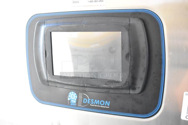2020 Desmon GBF-15+ETL stainless steel commercial blast chiller shock freezer, touchscreen, 220V, 3 phase, good condition.
