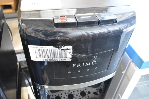 Primo 900130 Water Cooler Base, 115V, 1 Phase. Black with control panel. Visible wear and barcode label.