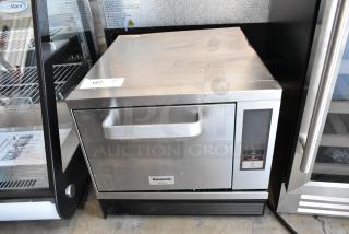 2025 Panasonic NE-SCV2N stainless steel commercial countertop high-speed oven, 208/240V, 1 phase, excellent condition.