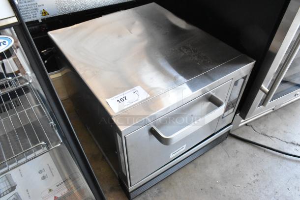 Panasonic NE-SCV2N stainless steel rapid cook oven, commercial countertop model. 208/240V, 1 phase, good condition.