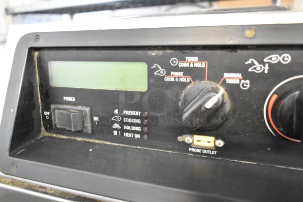 Hatco CS2-10 Chef System S2 control panel, showing power switch, cooking mode options, and probe outlet.