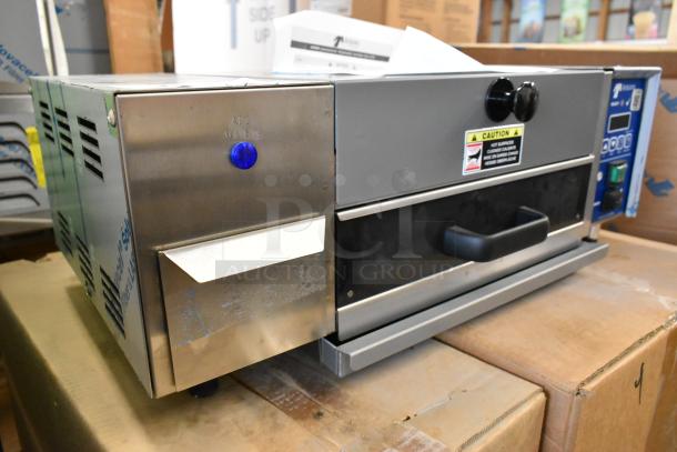 BRAND NEW AJ Antunes MS-355 Stainless Steel Commercial Countertop Miracle Steamer, 115V, 1 Phase, scratch and dent condition.