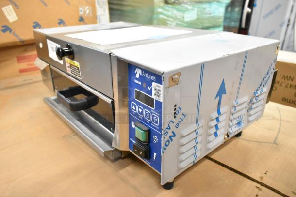 BRAND NEW AJ Antunes MS-355 Stainless Steel Commercial Miracle Steamer. Scratch and dent condition, 115V, 1 Phase.