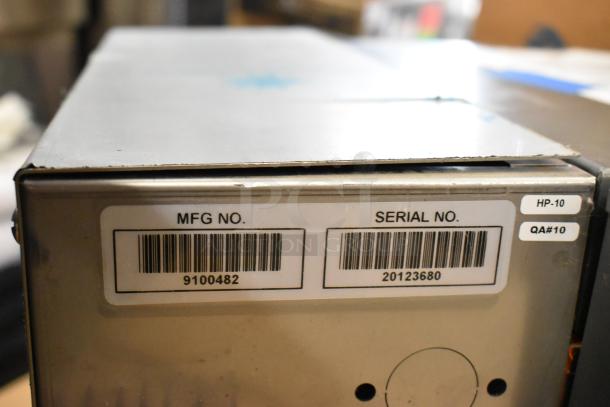 BRAND NEW AJ Antunes MS-355 Miracle Steamer, stainless steel, 115 volts, 1 phase, scratch and dent condition, visible serial and MFG numbers.