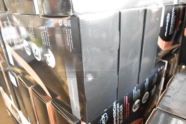 3 new AvaMix 21" heavy-duty immersion blenders in boxes, scratch and dent condition, 1 1/4 hp, 120V, with warranty.