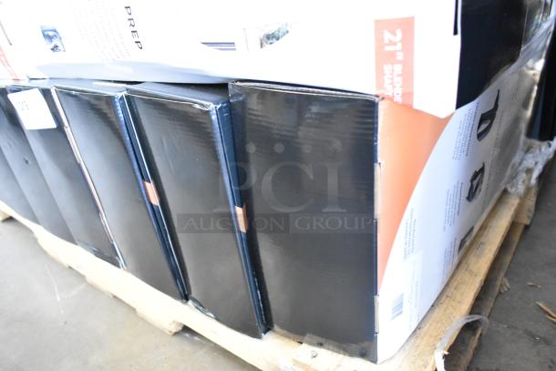 4 brand new AvaMix 928IBHD21 heavy-duty immersion blenders, 21" variable speed, 1 1/4 hp, 120V, in original boxes.