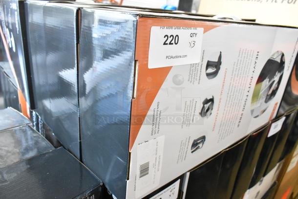 3 new AvaMix 928IBHD21 immersion blenders, 21" heavy-duty, variable speed, 1 1/4 hp, 120V, scratch and dent condition, 3x bid qty.
