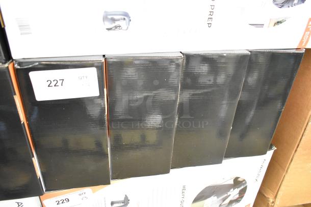 Four new AvaMix 928IBHD21 21" heavy-duty immersion blenders in boxes, 1 1/4 hp, scratch and dent models, 120 Volts, 1 Phase.