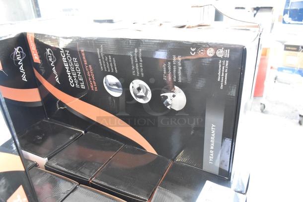 3 Brand New AvaMix 928IBHD21 Immersion Blenders in boxes, 21" heavy-duty, 1 1/4 hp, variable speed, 120V, scratch and dent.