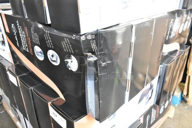 3 AvaMix 928IBHD21 immersion blenders, 21", 1 1/4 hp, 120V, new but with scratch and dent damage on boxes.