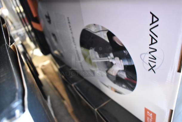 AvaMix 928IBHD21 21" Heavy-Duty Immersion Blender, 1 1/4 hp, new in box, shows slight packaging wear.