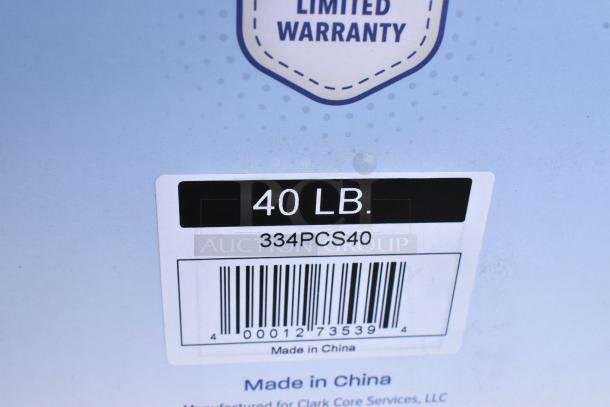 "2 new AvaTek PCS40 digital scales and AvaTek 334PRINTER, legal for trade. Includes visible 40 lb. tag and barcode."