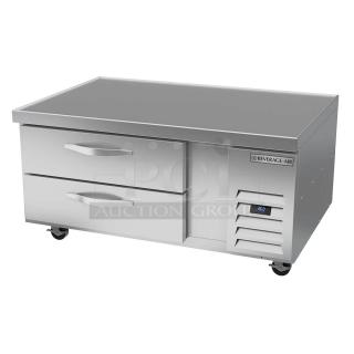 BRAND NEW Beverage Air WTRCS48HC stainless steel 2-drawer chef base, 115V, scratch and dent condition.