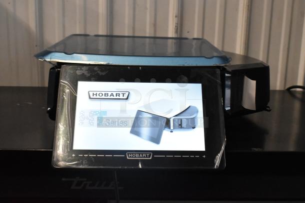 BRAND NEW 2024 Hobart HTi Commercial Food Scale, countertop design, touch display, 120/208-240V, 1 Phase.