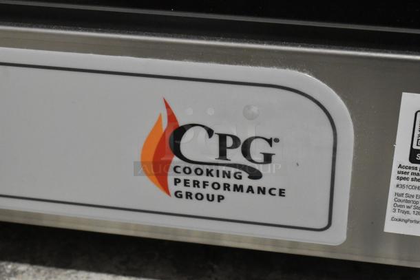 Cooking Performance Group COH-D3-A Electric Convection Oven, brand new, scratch and dent, 3 tray capacity, model 351COHD3A.
