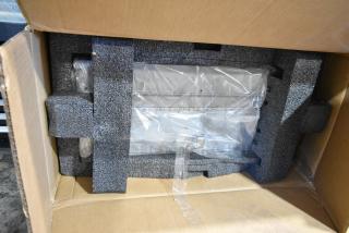 "Roam MTC 6003 IESHK2 Power Input Box, new scratch and dent, in original packaging with protective foam."