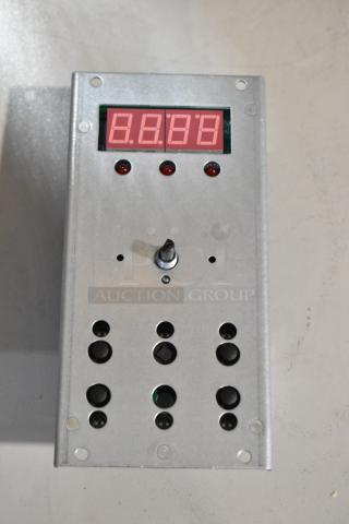 Brand new but scratched HP58718 Blodgett Controller Switch with digital display and multiple buttons.