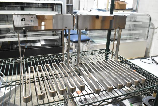 2 Perfect Fry 83339 Heater Assemblies, 7.2 KW, 240V, 1PH, brand new, scratch and dent condition, auction tag shown.