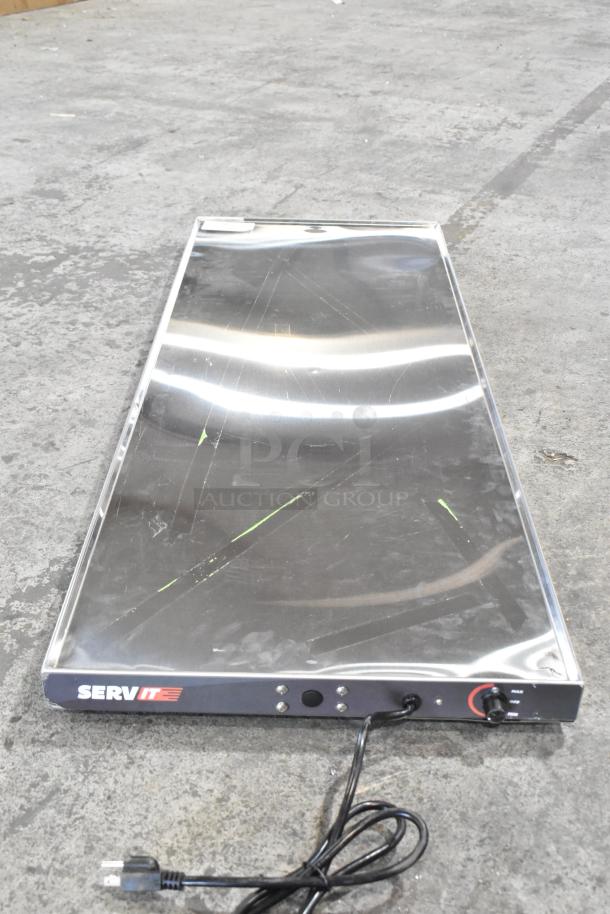 BRAND NEW SCRATCH AND DENT 2024 ServIt 423HSW2054 54" stainless steel heated shelf warmer, 120V, 1 phase. Visible marks.