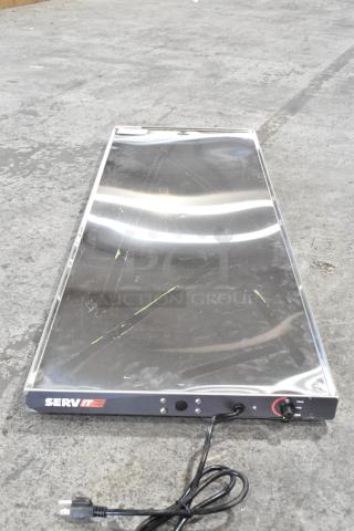 BRAND NEW SCRATCH AND DENT 2024 ServIt 423HSW2054 54" stainless steel heated shelf warmer, 120V, 1 phase. Visible marks.