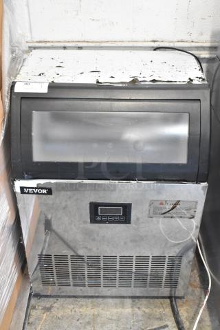 Vevor SKF-E150F Metal Commercial Undercounter Self Contained Ice Machine. 110 Volts, 1 Phase. - Item #1206700
